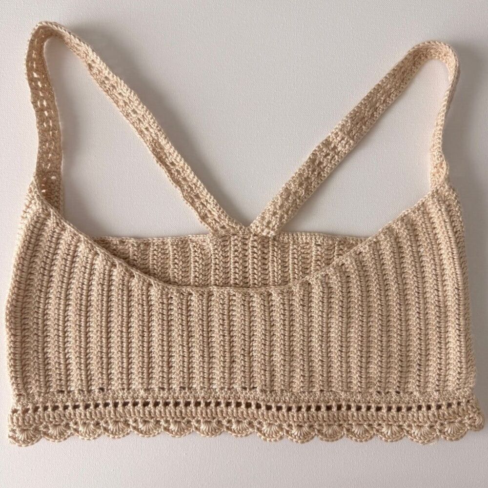 HANDMADE Wave Runner Bralette - SIZE Medium